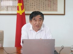 开学第一课| 我校党委书记任伟讲授爱国主义教育“云端”思政课